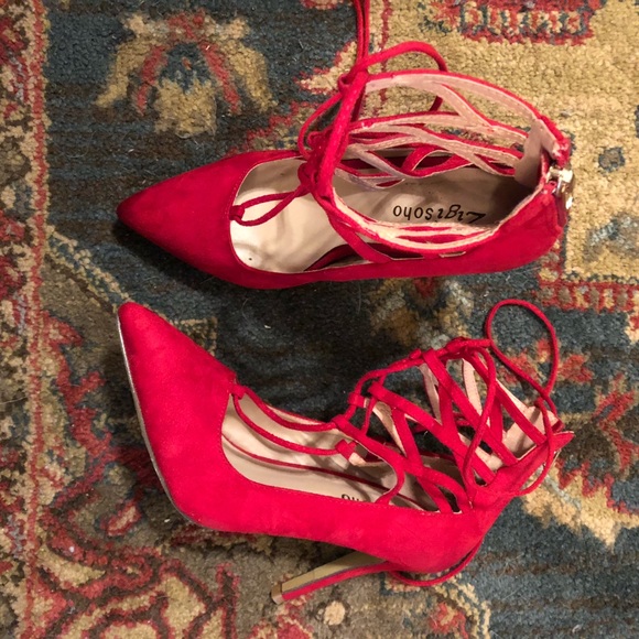 Red High Heels - Picture 2 of 2